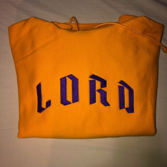 Other - Lord Fairfax Westside Gunn Griselda Bochella Hoodie. Yellow & Purple. Size L.